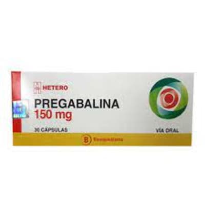 Pregabalina 150 Mg X 30 Cápsulas